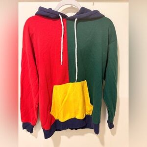 Colorblock Hoodie Sweater unisex